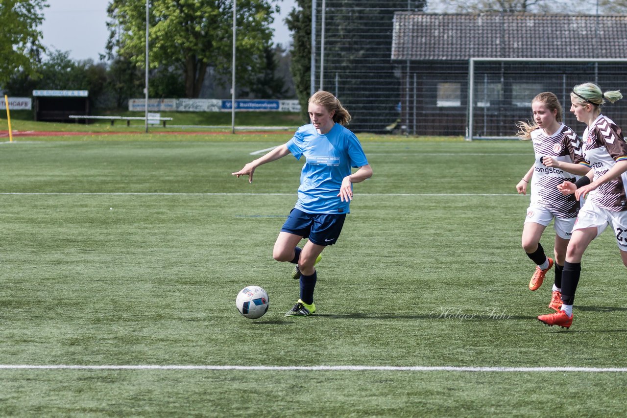 Bild 309 - B-Juniorinnen Ellerau - St. Pauli : Ergebnis: 1:1